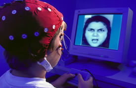 Child in a lab