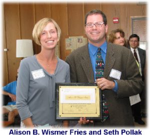Alison B. Wismer Fries and Seth Pollak