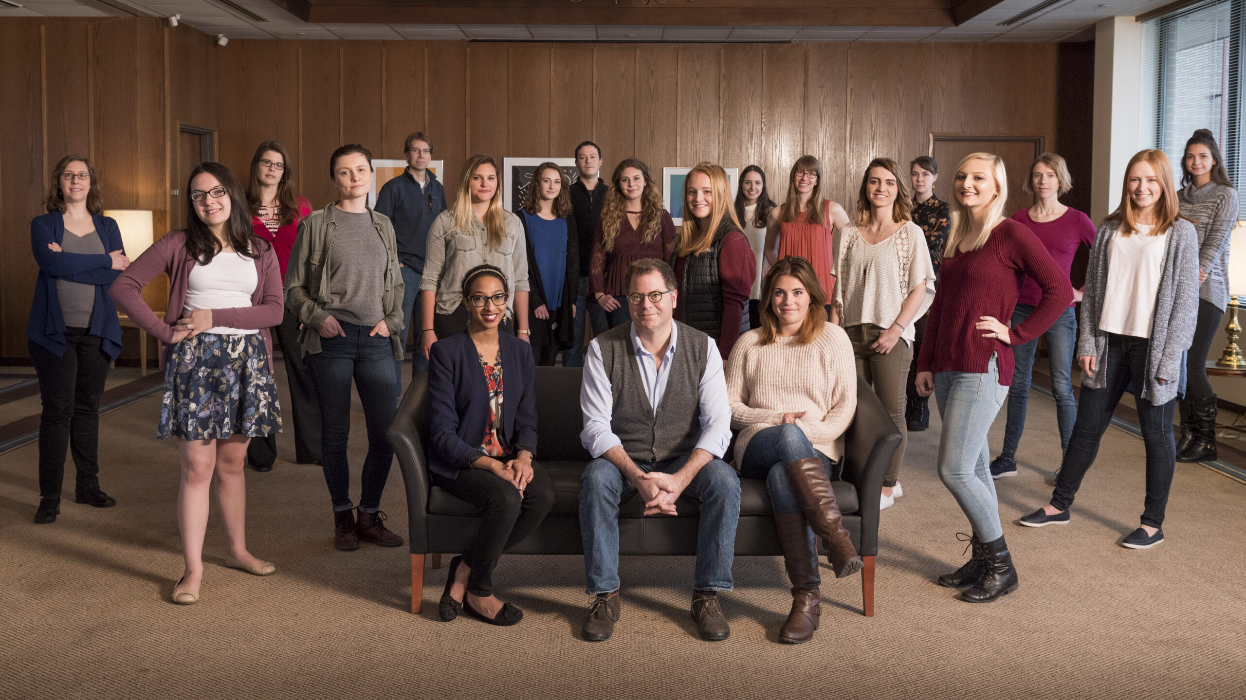 The spring 2017 lab group.